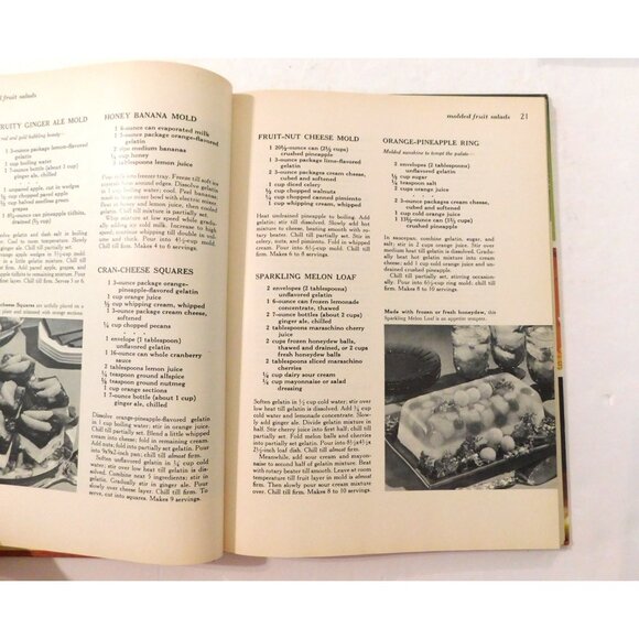 Better Homes and Gardens Salad Book Vintage 1969 Over 400 Recipes Hardback - Picture 5 of 6